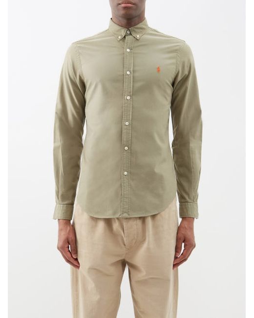 Polo Ralph Lauren Slim-fit Cotton-poplin Shirt