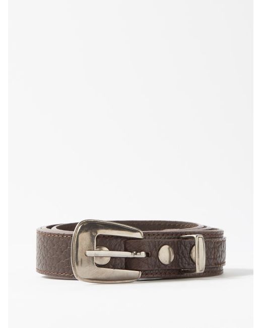 Lemaire Western Leather Belt