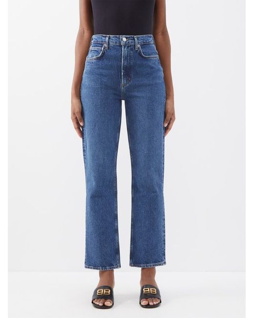 Agolde High-rise Stovepipe Jeans