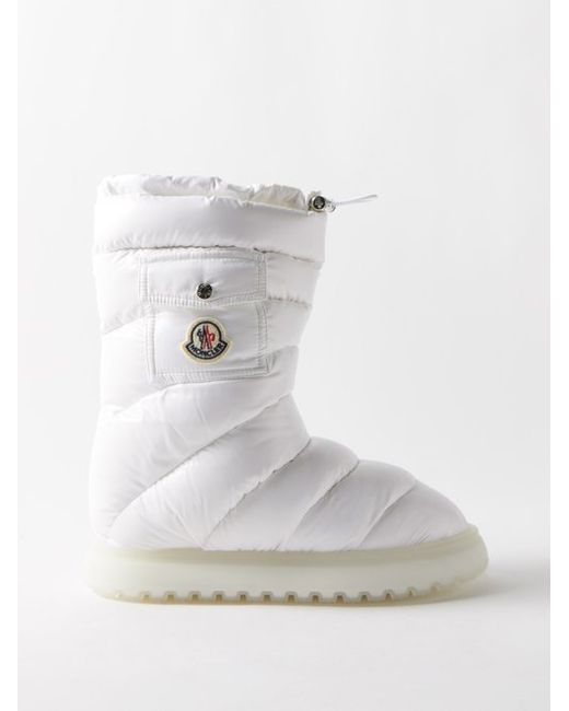 Moncler Gaia Pocket Quilted Down Snow Boots
