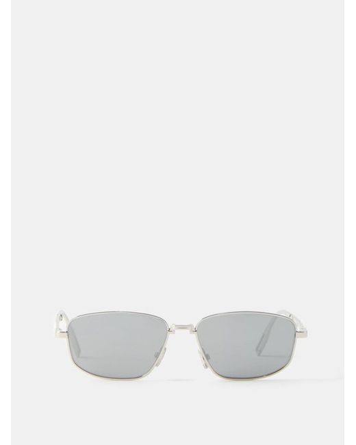 Dior Dior90 Aviator Metal Sunglasses