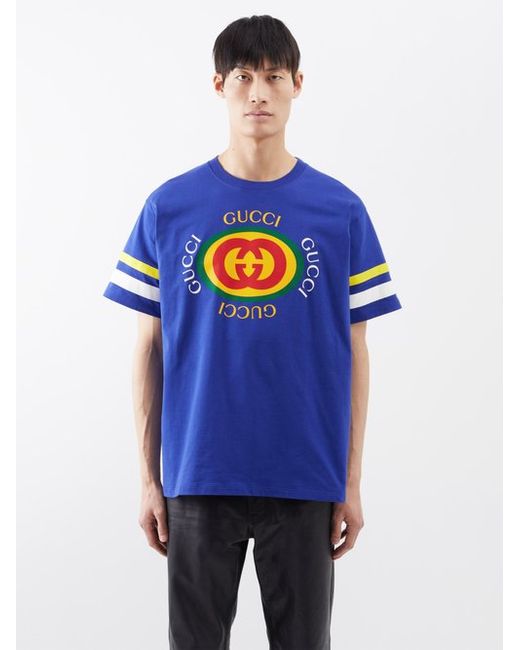 Gucci Logo-print Cotton-jersey T-shirt