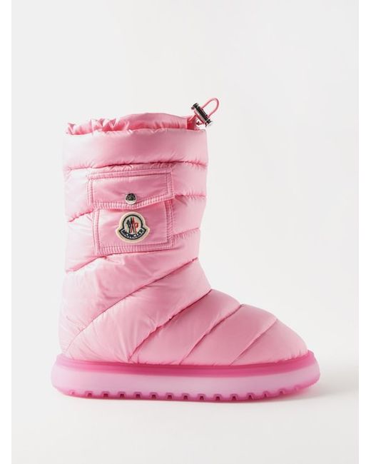 Moncler Gaia Pocket Quilted-down Snow Boots