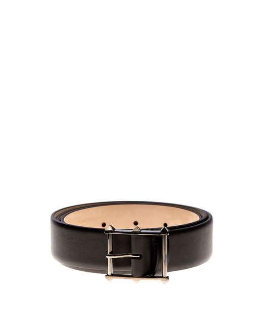 Valentino Rockstud-embellished leather belt