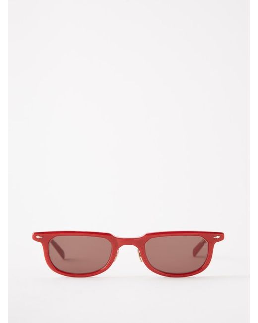 Jacques Marie Mage Laurence D-frame Acetate Sunglasses