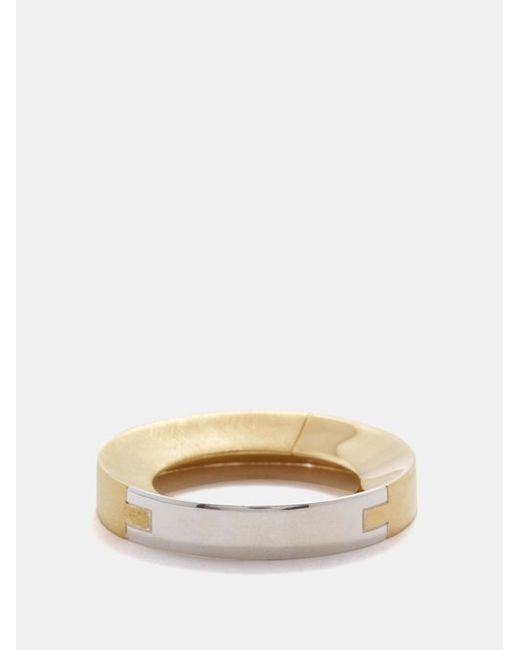 Bottega Veneta Gold-plated Sterling Ring