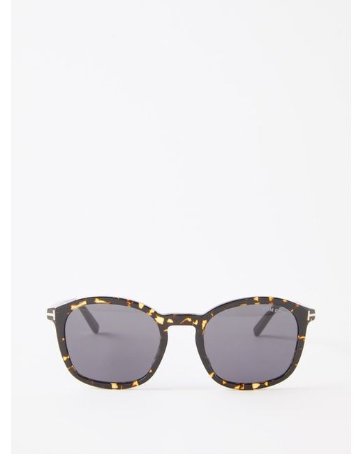Tom Ford Jayson D-frame Tortoiseshell-acetate Sunglasses