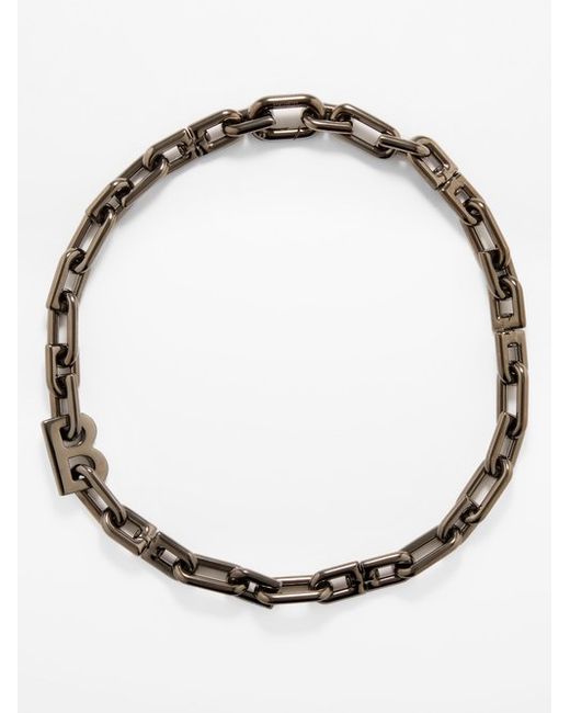 Balenciaga B-logo Chain Bracelet