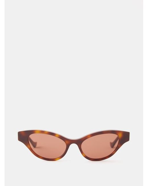 Celine Bold Rectangular Acetate Sunglasses