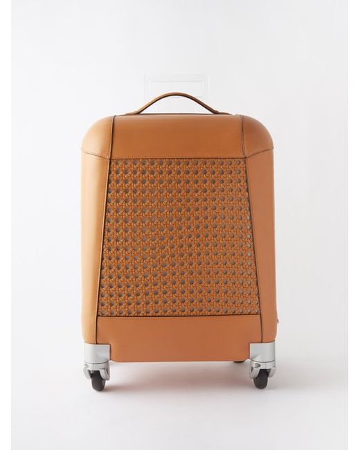 Aviteur Leather Carry-on Suitcase