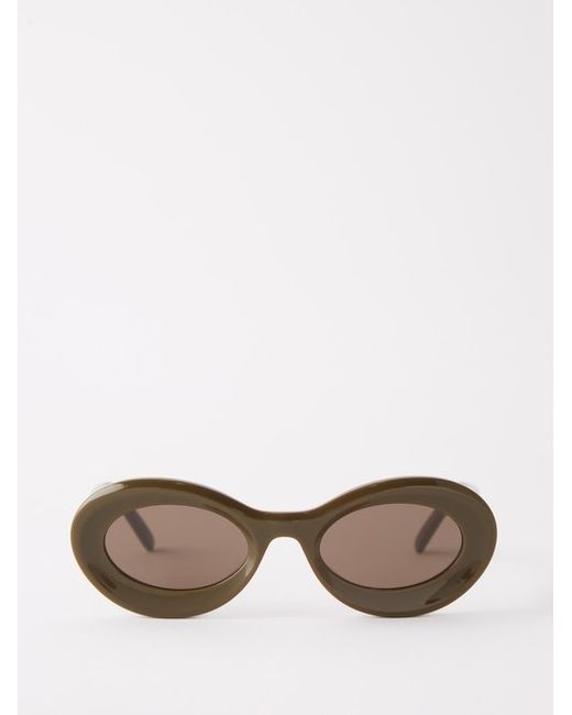 Loewe Eyewear X Paulas Ibiza Loop Round Acetate Sunglasses