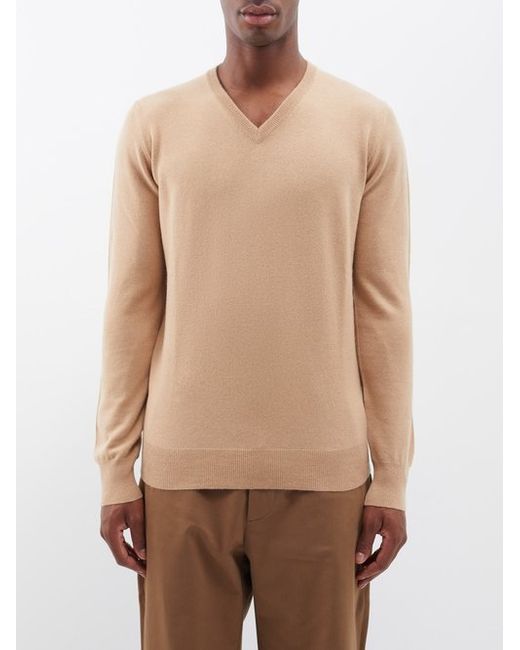 Ghiaia Cashmere V-neck Cashmere Sweater