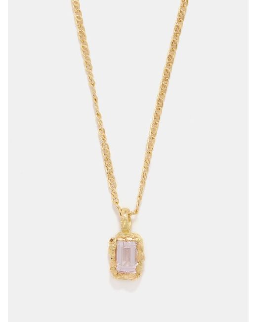 Healers Morganite Recycled 18kt Necklace