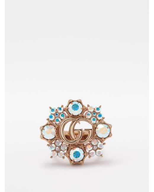 Gucci GG-marmont Flower Ring