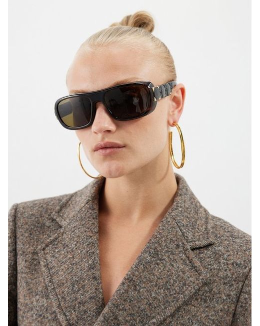 Dior Lady 9522 S1l Tortoiseshell-acetate Sunglasses