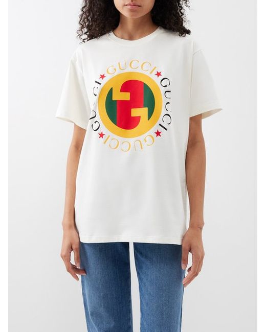 Gucci GG-print Cotton-jersey T-shirt