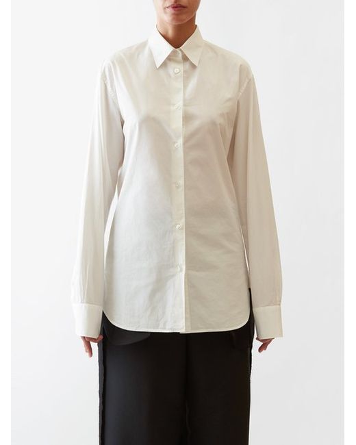 The Row Baltica Cotton-poplin Shirt
