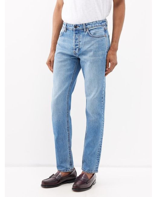 Neuw Denim Ray Stretch-cotton Straight-leg Jeans
