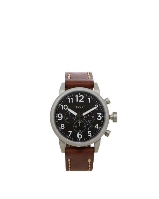 Tsovet JPT-TS44 leather watch