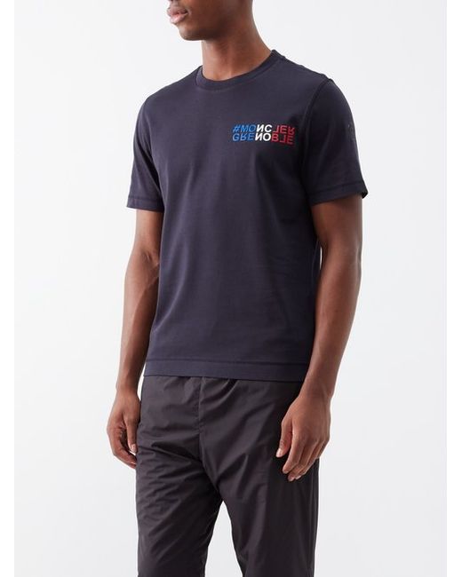 Moncler Grenoble Logo-print Cotton-jersey T-shirt