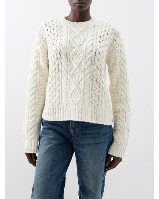 Polo Ralph Lauren Aran Wool-blend Sweater