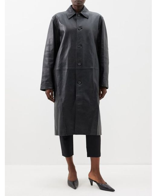 Nili Lotan Abel Leather Coat