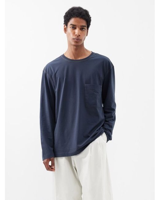 Lemaire Cotton-jersey Long-sleeved T-shirt