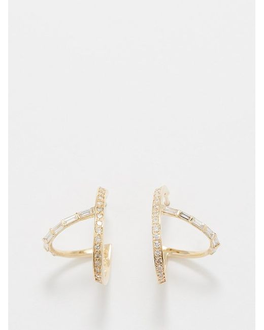 Mateo Y Diamond 14kt Gold Earrings