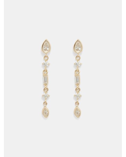 Zoe Chicco Paris Diamond 14kt Gold Earrings