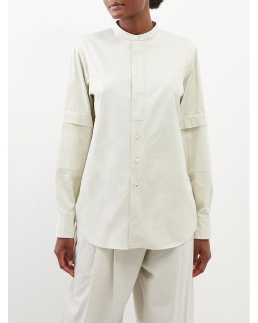 Lemaire Flap-pocket Concealed-placket Cotton Shirt