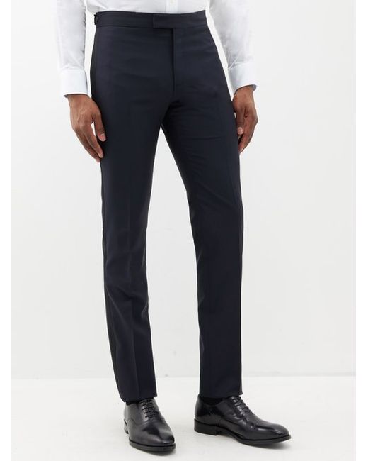 Paul Smith Wool-blend Slim-leg Suit Trousers