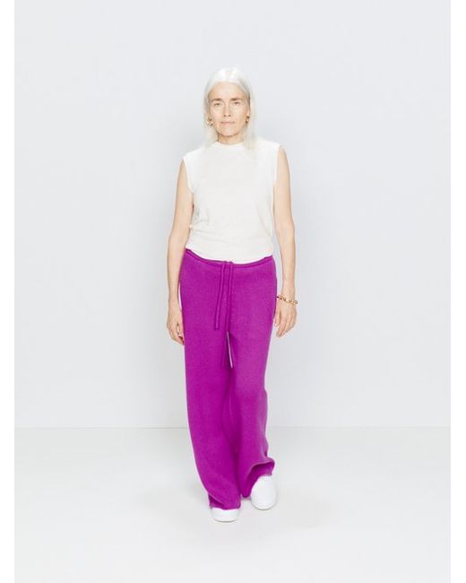 Raey Wide-leg Knitted Responsible Cashmere Trousers