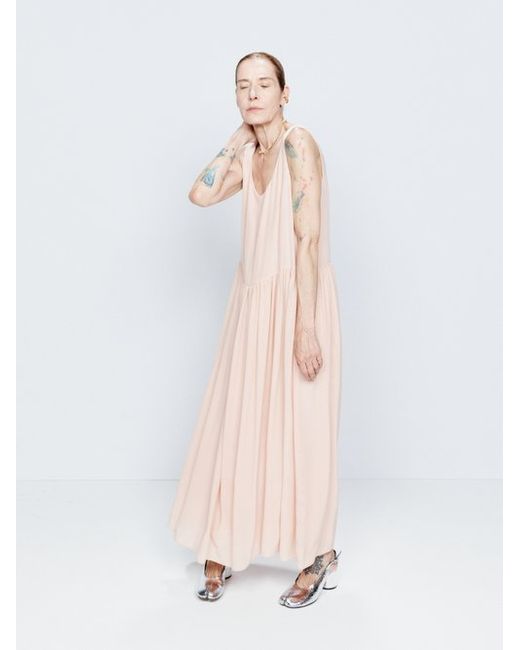 Raey Oversized Organic Silk Slip Dress