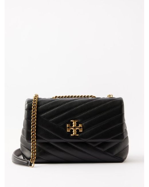 Tory Burch Kira Small Chevron-quilted Leather Shoulder Bag