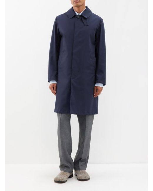 Mackintosh Manchester Raintec-cotton Overcoat