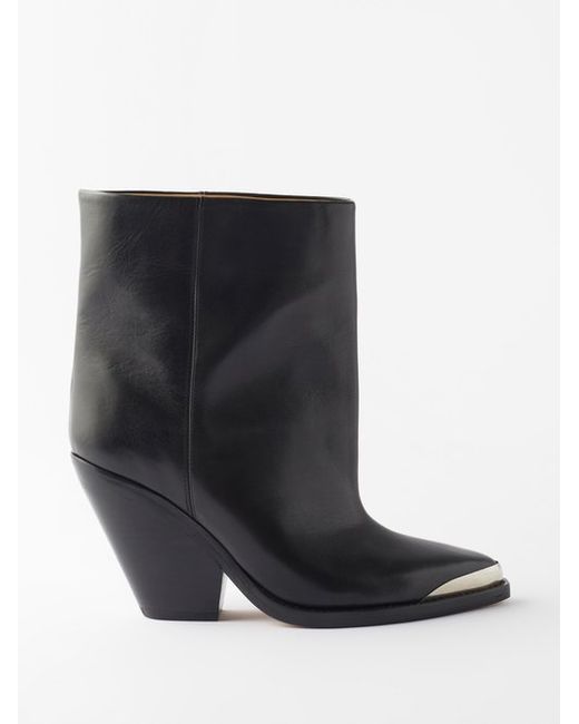 Isabel Marant Ladel-gd Heeled Leather Boots