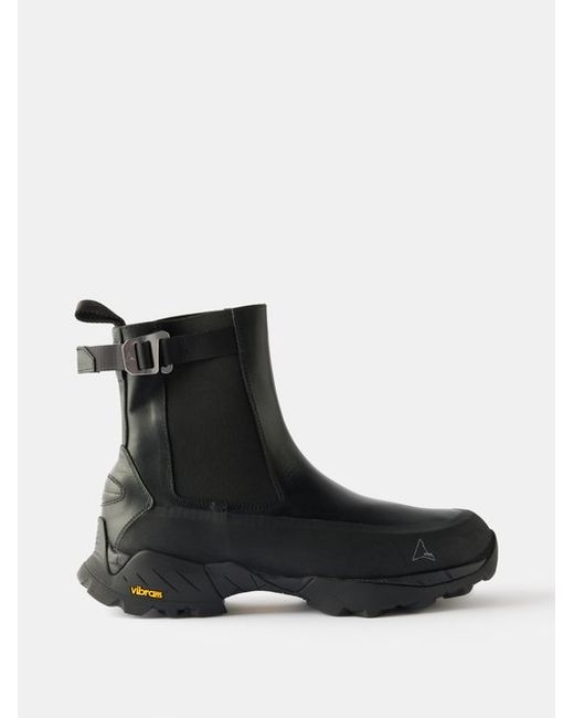 Roa Leather And Rubber Chelsea Boots