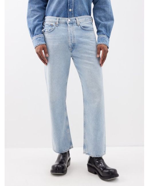 Agolde 90s Organic-cotton Straight-leg Jeans