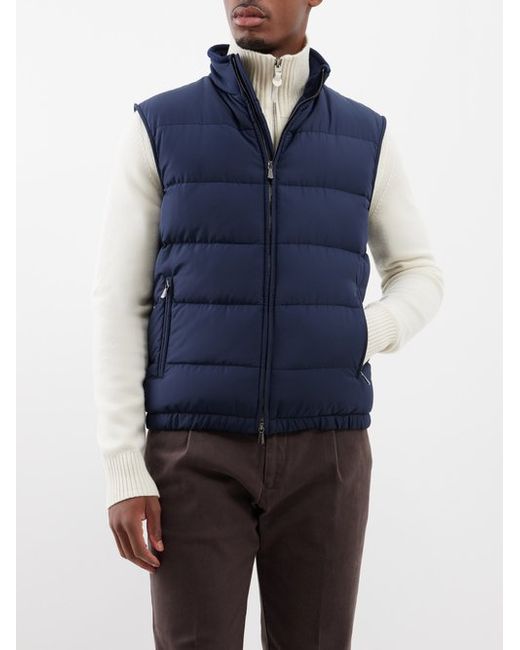Thom Sweeney Quilted Down Gilet
