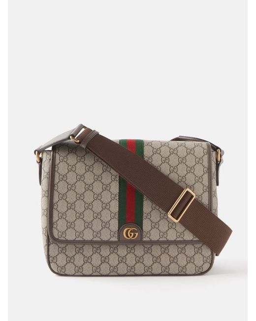 Gucci GG Supreme-jacquard Canvas Cross-body Bag