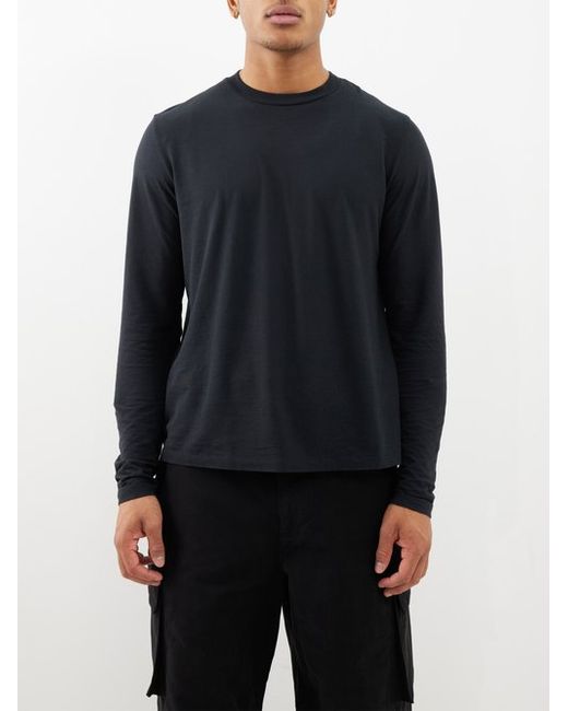 Our Legacy Hover Cotton-jersey Long-sleeve T-shirt