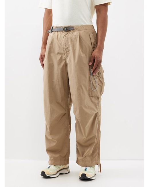 And Wander Oversized Ripstop Cargo Trousers