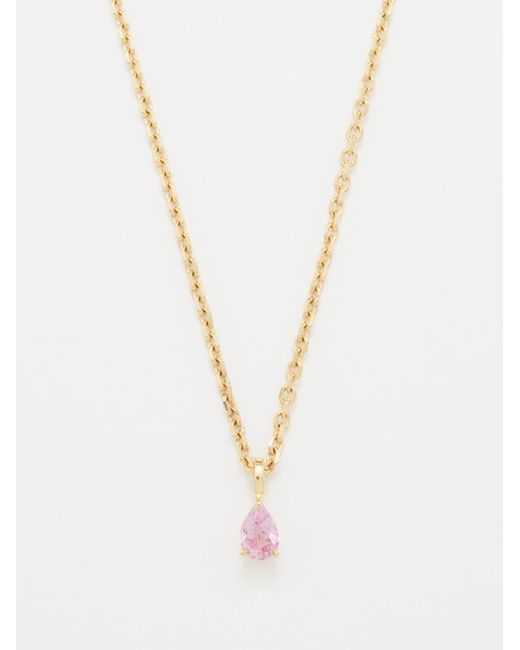 Anita Ko Sapphire 18kt Gold Necklace