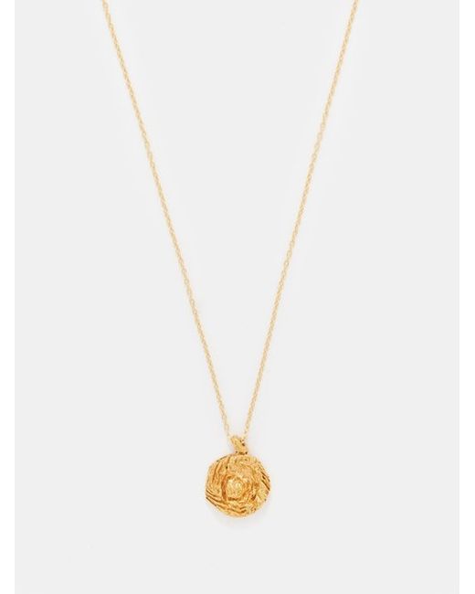 Alighieri St Christopher Recycled 24kt plated Necklace