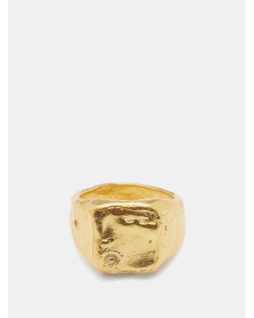 Alighieri The Lost Dreamer Recycled 24kt plated Ring