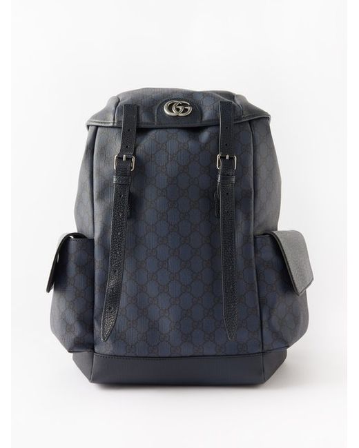 Gucci Ophidia Gg Supreme Canvas Backpack