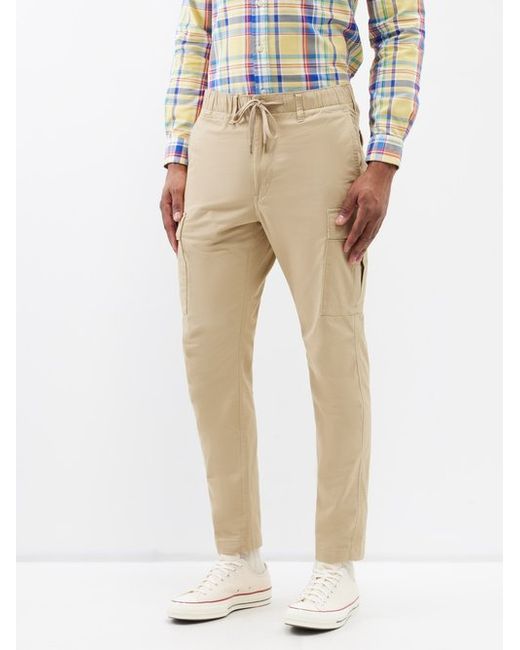 Polo Ralph Lauren Cargo-pocket Cotton-blend Twill Trousers