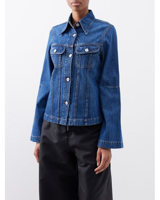 Our Legacy Lasso Western Structured Denim Jacket