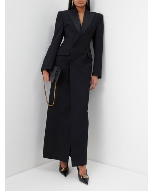 Wardrobe.Nyc Double-breasted Wool Tailored Gown