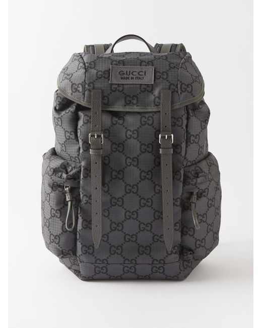 Gucci GG-jacquard Ripstop Backpack